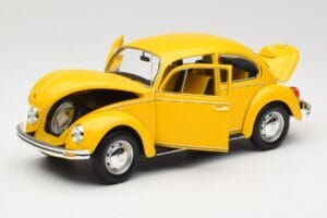 Volkswagen Beetle 1200 Żółty Minichamps 1:18 150057106 Metal — zdjęcie 2 z 8