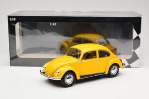 Volkswagen Beetle 1200 Żółty Minichamps 1:18 150057106 Metal — zdjęcie 8 z 8