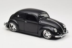 Volkswagen Beetle Type 1 Czarny Maisto 1:18 31018 Metal — zdjęcie 6 z 8