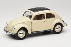 Volkswagen Beetle Type 1 Classic Biały Welly 1:18 18040W Metal