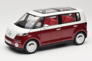 Volkswagen Bulli Minibus Concept Czerwony & Biały Norev 1:18 7E9099203BL9 Metal