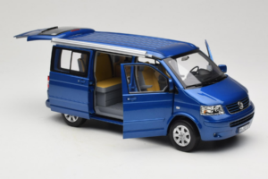 Volkswagen California T4 Ravenna Blue Metallic Norev 1:18 188607 Metal — zdjęcie 5 z 8