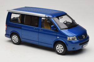 Volkswagen California T4 Ravenna Blue Metallic Norev 1:18 188607 Metal — zdjęcie 6 z 8