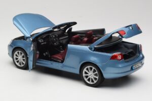 Volkswagen Eos Niebieski Norev 1:18 188422 Metal — zdjęcie 5 z 8