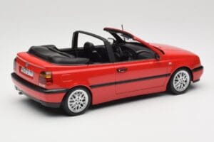 Volkswagen Golf Kabriolet Mk3 Czerwony Norev 1:18 188433 Metal — zdjęcie 2 z 6