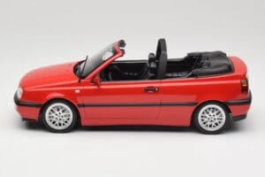 Volkswagen Golf Kabriolet Mk3 Czerwony Norev 1:18 188433 Metal — zdjęcie 3 z 6