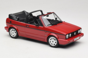 Volkswagen Golf Mk1 Kabriolet Czerwony Norev 1:18 188626 Metal — zdjęcie 4 z 6