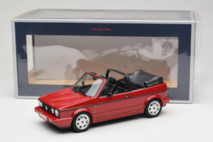 Volkswagen Golf Mk1 Kabriolet Czerwony Norev 1:18 188626 Metal — zdjęcie 6 z 6