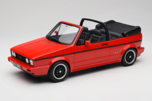 Volkswagen Golf Mk1 Kabriolet Sportline Czerwony Otto 1:12 G095 Żywica
