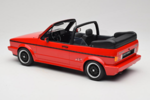 Volkswagen Golf Mk1 Kabriolet Sportline Czerwony Otto 1:12 G095 Żywica — zdjęcie 5 z 6