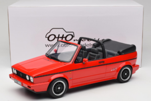 Volkswagen Golf Mk1 Kabriolet Sportline Czerwony Otto 1:12 G095 Żywica — zdjęcie 6 z 6