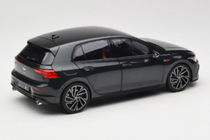 Volkswagen Golf GTI Mk8 Czarny Metallic Norev 1:18 188591 Metal — zdjęcie 3 z 8