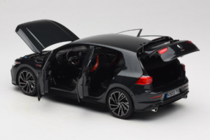 Volkswagen Golf GTI Mk8 Czarny Metallic Norev 1:18 188591 Metal — zdjęcie 5 z 8
