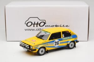 Volkswagen Golf GTI Mk1 Group 2 #26 P. Eklund / H-O. Hansson Volkswagen Motorsport Rally Monte Carlo 1980 Otto 1:18 OT1162 Ży — zdjęcie 6 z 6