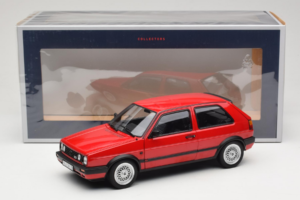 Volkswagen Golf GTI Mk2 Czerwony Norev 1:18 188438 Metal — zdjęcie 8 z 8