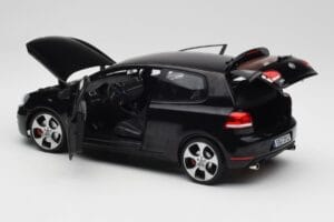 Volkswagen Golf GTI Mk6 Czarny Norev 1:18 188502 Metal — zdjęcie 5 z 8