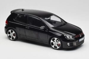 Volkswagen Golf GTI Mk6 Czarny Norev 1:18 188502 Metal — zdjęcie 6 z 8