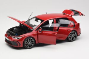 Volkswagen Golf GTI Mk8 Tornado Red Norev 1:18 188595 Metal — zdjęcie 2 z 8