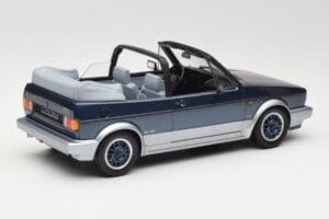 Volkswagen Golf Mk1 Kabriolet Bel Air Blue Metallic Norev 1:18 188404 Metal — zdjęcie 2 z 6