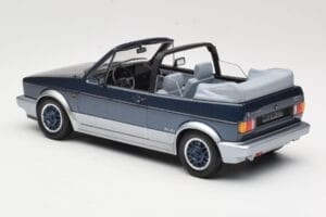 Volkswagen Golf Mk1 Kabriolet Bel Air Blue Metallic Norev 1:18 188404 Metal — zdjęcie 5 z 6