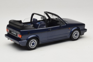 Volkswagen Golf Mk1 Kabriolet Quartett Inca Blue Norev 1:18 188628 Metal — zdjęcie 2 z 6