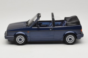 Volkswagen Golf Mk1 Kabriolet Quartett Inca Blue Norev 1:18 188628 Metal — zdjęcie 3 z 6
