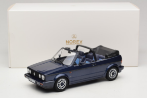 Volkswagen Golf Mk1 Kabriolet Quartett Inca Blue Norev 1:18 188628 Metal — zdjęcie 6 z 6
