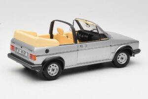 Volkswagen Golf Mk1 Kabriolet Srebrny Sun Star 1:18 VW004 Metal — zdjęcie 3 z 8
