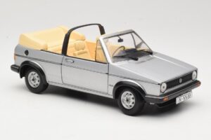 Volkswagen Golf Mk1 Kabriolet Srebrny Sun Star 1:18 VW004 Metal — zdjęcie 6 z 8