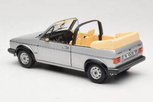 Volkswagen Golf Mk1 Kabriolet Srebrny Sun Star 1:18 VW004 Metal — zdjęcie 7 z 8