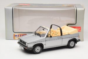 Volkswagen Golf Mk1 Kabriolet Srebrny Sun Star 1:18 VW004 Metal — zdjęcie 8 z 8