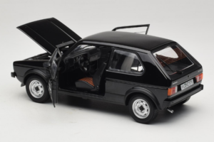 Volkswagen Golf Mk1 GTI Czarny Norev 1:18 188487 Metal — zdjęcie 5 z 8