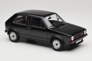 Volkswagen Golf Mk1 GTI Czarny Norev 1:18 188487 Metal — zdjęcie 6 z 8