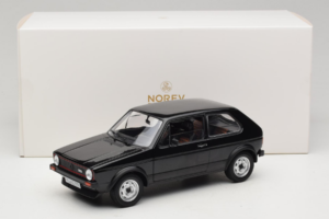 Volkswagen Golf Mk1 GTI Czarny Norev 1:18 188487 Metal — zdjęcie 8 z 8