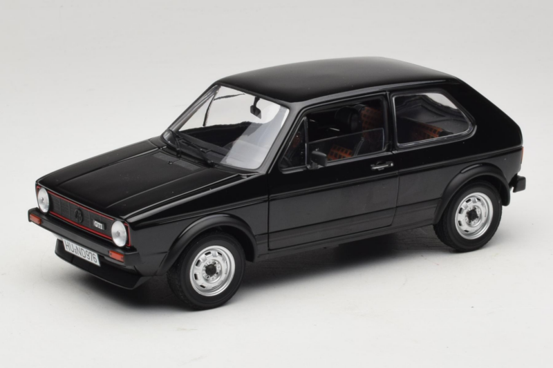 Volkswagen Golf Mk1 GTI Czarny Norev 1:18 188487 Metal