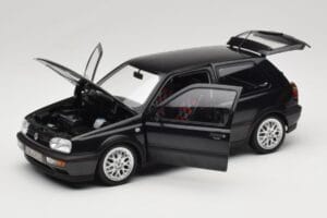 Volkswagen Golf Mk3 GTI Black Metallic Norev 1:18 188415 Metal — zdjęcie 2 z 8