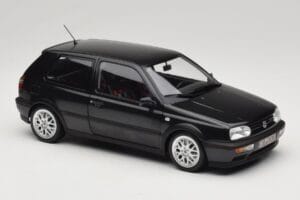 Volkswagen Golf Mk3 GTI Black Metallic Norev 1:18 188415 Metal — zdjęcie 6 z 8