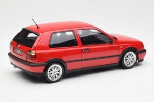 Volkswagen Golf Mk3 GTI Flash Red Norev 1:18 188418 Metal — zdjęcie 3 z 8