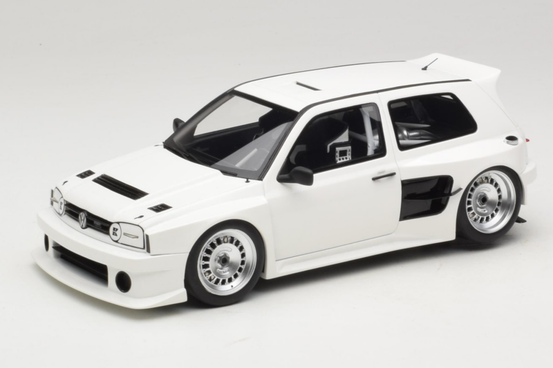 Volkswagen Golf Mk3 Khyzyl Saleem Biały Otto 1:18 OT1110 Żywica
