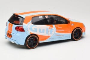 Volkswagen Golf Mk5 Zender Gulf Norev 1:18 188454 Metal — zdjęcie 3 z 8