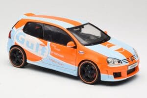 Volkswagen Golf Mk5 Zender Gulf Norev 1:18 188454 Metal — zdjęcie 6 z 8