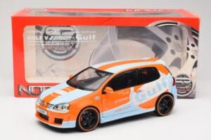 Volkswagen Golf Mk5 Zender Gulf Norev 1:18 188454 Metal — zdjęcie 8 z 8
