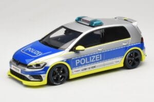 Volkswagen Golf Mk7 R Oettinger Policja Szary Otto 1:18 OT1117 Żywica