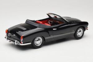 Volkswagen Karmann Ghia Kabriolet Czarny Minichamps 1:18 155054031 Metal — zdjęcie 2 z 6