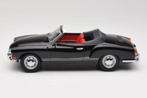 Volkswagen Karmann Ghia Kabriolet Czarny Minichamps 1:18 155054031 Metal — zdjęcie 3 z 6