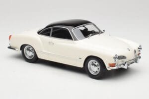 Volkswagen Karmann Ghia Kremowy Czarny Minichamps 1:18 155054021 Metal — zdjęcie 4 z 6