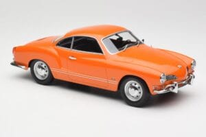 Volkswagen Karmann Ghia Pomarańczowy Minichamps 1:18 155054020 Metal — zdjęcie 4 z 6
