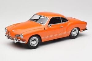 Volkswagen Karmann Ghia Pomarańczowy Minichamps 1:18 155054020 Metal