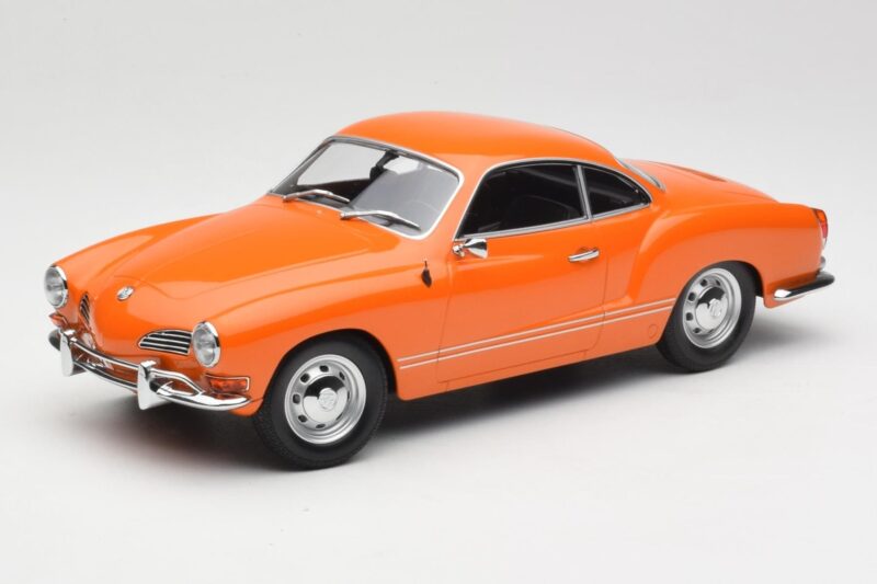 Volkswagen Karmann Ghia Pomarańczowy Minichamps 1:18 155054020 Metal