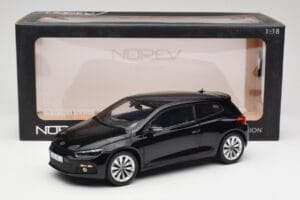 Volkswagen Scirocco Mk3 Czarny Norev 1:18 188471 Metal — zdjęcie 8 z 8